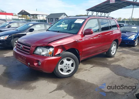 2005 Toyota Highlander Limited V6 from USA, damaged, VIN JTEDP21A850075726